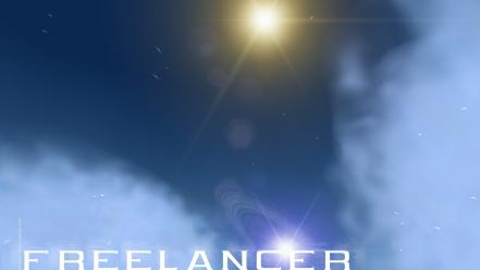 Outer space freelancer wallpaper