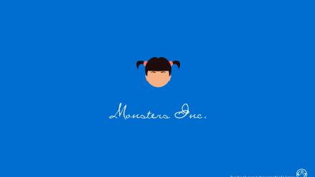 Pixar minimalistic monsters animation wallpaper