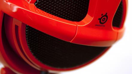 Red headset steelseries siberia wallpaper