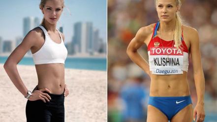 Russia athletes darya klishina wallpaper