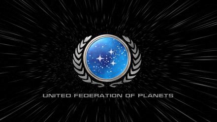 Star trek federation warp wallpaper