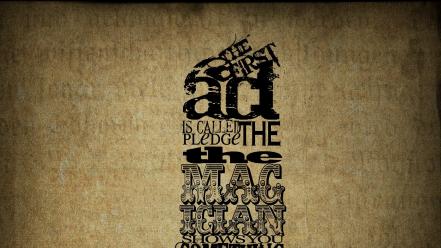 Text quotes typography wallpaper