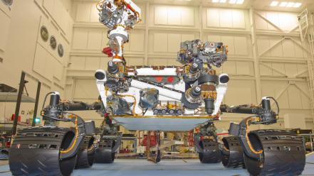 Vehicles low-angle shot rover curiosity vehicle science wallpaper