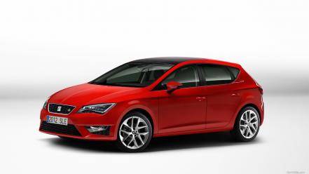 Cars seat leon simple background wallpaper