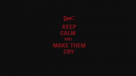 Devil may cry keep calm and dmc wallpaper