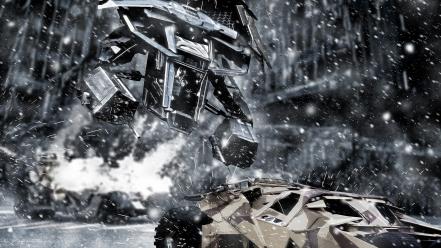 Fighting the dark knight rises armoured vehicles wallpaper