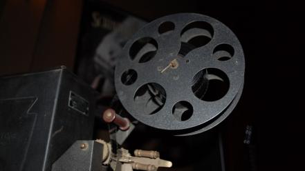 Film projector wallpaper
