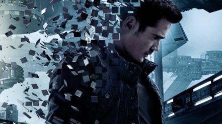 Movies colin farrell movie posters total recall wallpaper