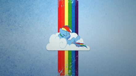 My little pony ponies rainbow dash wallpaper