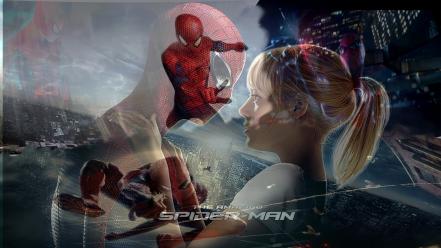 Spider-man emma stone gwen stacy the amazing wallpaper