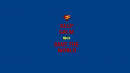Text superman typography keep calm and hero wallpaper
