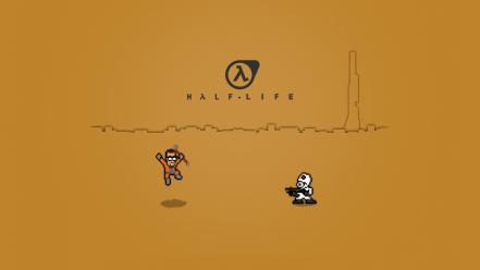 Half-life 2 8-bit wallpaper