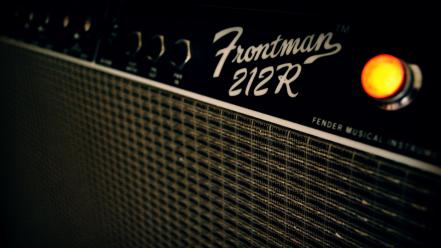 Music amplifiers frontman wallpaper