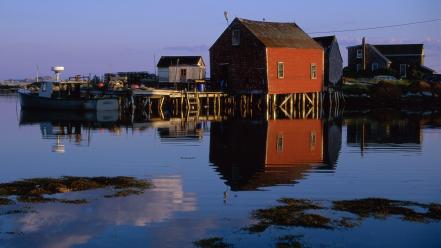 Nature reflections nova scotia wallpaper