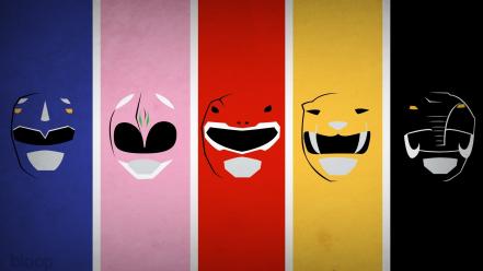 Superheroes power rangers blo0p wallpaper