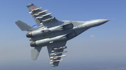 Aircraft mig-35 fulcrum-f mikoyan-gurevich russian air force wallpaper