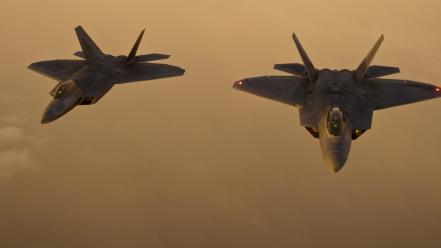 Airplanes f-22 raptor air force wallpaper