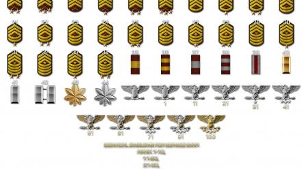 Army badges battlefield 3 ranks wallpaper
