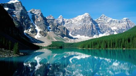 Canada ten banff national park moraine lake wallpaper