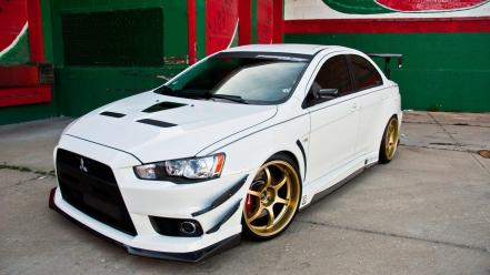 Cars tuning mitsubishi lancer evolution wallpaper