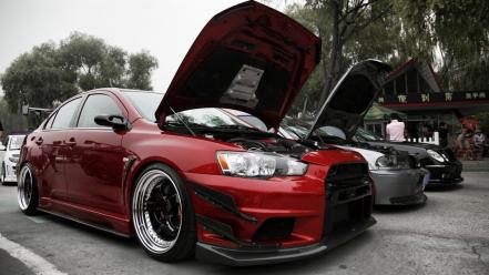 Cars tuning mitsubishi lancer evolution wallpaper