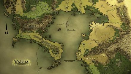 Fantasy maps wallpaper