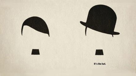 Frames charlie chaplin adolf hitler hats mustache wallpaper