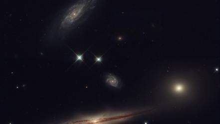 Outer space stars galaxies nasa hubble wallpaper