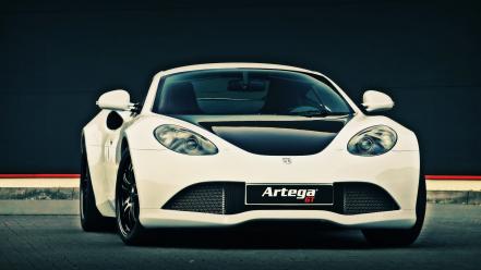 Sports cars white artega gt wallpaper