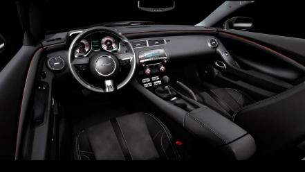 Camaro Black Interior wallpaper