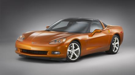 Chevrolet Corvette Z51 Orange wallpaper