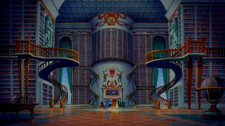 Disney company movies library beauty and the beast wallpaper