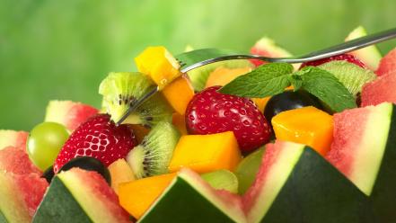 Fruits food melon wallpaper