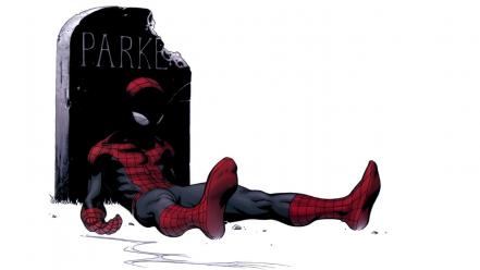Spider-man tombstones marvel peter parker ultimate icon wallpaper