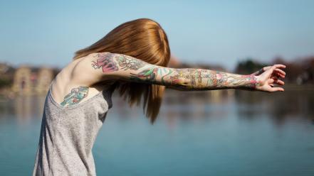 Tattoos women people wallpaper