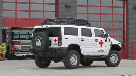 Trucks vehicles hummer ambulance wallpaper