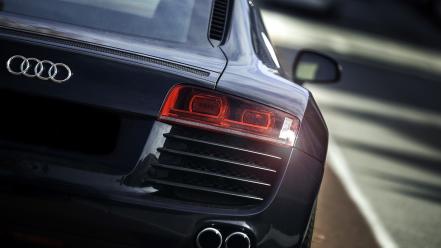 Audi r8 taillights wallpaper