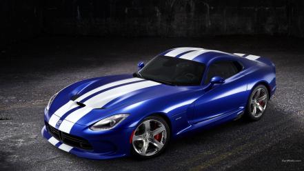 Cars dodge viper gts blue srt10 srt wallpaper