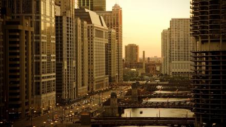 Cityscapes chicago architecture cities wallpaper