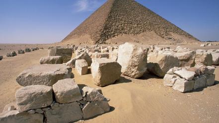 Egypt egyptian pyramids pyramid dahshur of snefru wallpaper