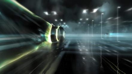 Light disney company movies futuristic tron legacy artwork wallpaper