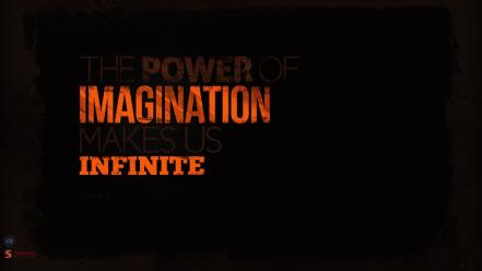 Quotes typography august imagination infinite smash wallpaper