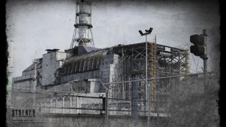 S.t.a.l.k.e.r. chernobyl nuclear power plants game wallpaper