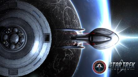 Star trek online spaceships science fiction odyssey wallpaper