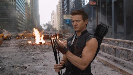 Jeremy renner the avengers (movie) bow (weapon) wallpaper