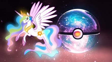 My little pony: friendship is magic pokeball wallpaper