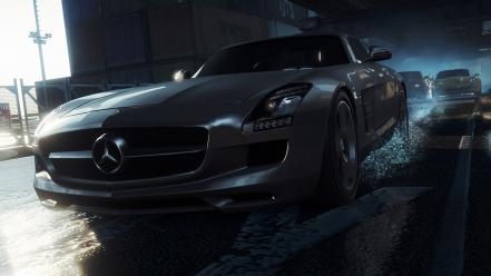 Speed most wanted sls amg mercedes benz wallpaper