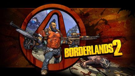 Video games borderlands 2 gunzerker wallpaper