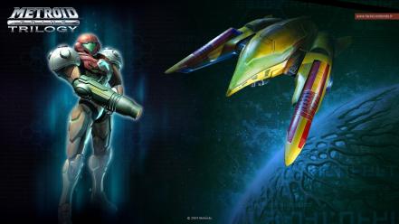 Video games samus aran metroid prime wallpaper