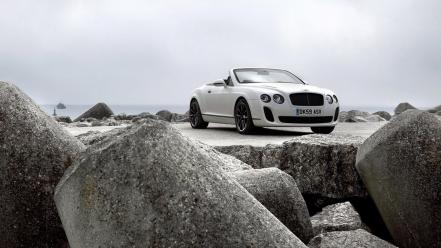 White cars sports britain convertible bentley continental wallpaper